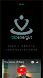 Mobile Screenshot of bioenergist.com