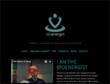 Tablet Screenshot of bioenergist.com